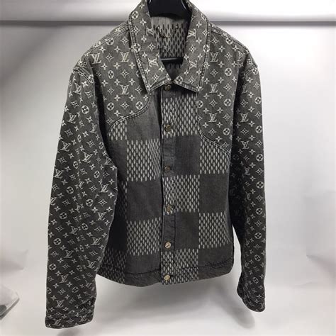 lv nigo denim jacket